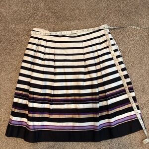 Striped WHBM Skirt